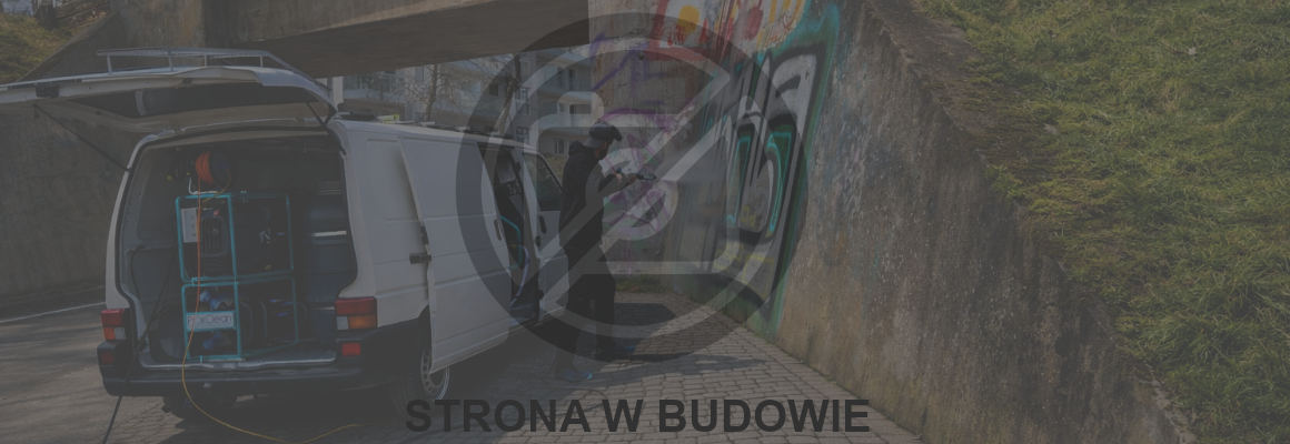 Zdjęcie przedstawiające usuwanie graffiti przez firmę Proxclean
